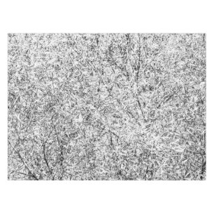 Willow tree leaves. Abstract art of Nature Tablecloth