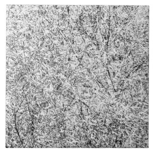 Willow tree leaves. Abstract art of Nature Tile