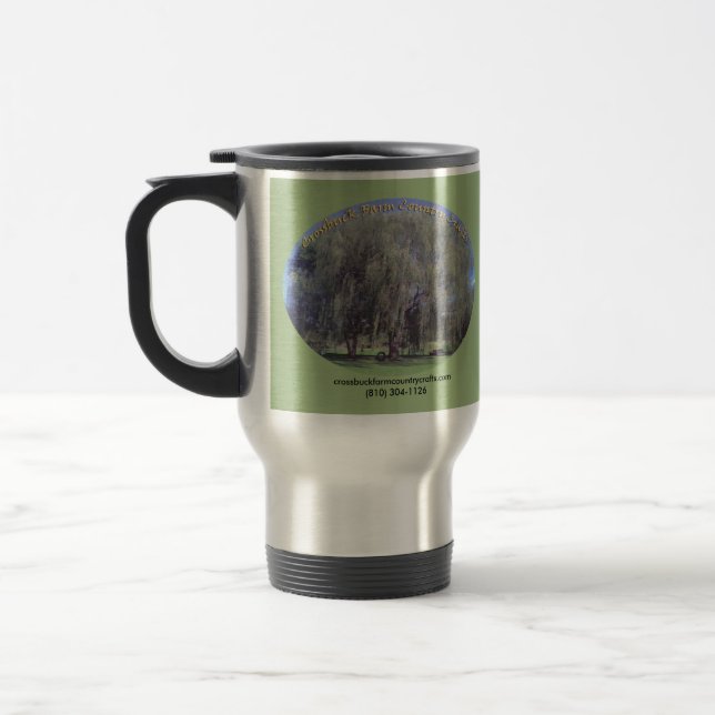 Willow Tree Mug - Crossbuck Farm (Left)