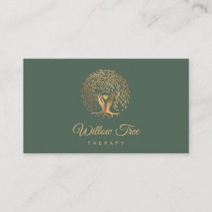 Willow Tree of Life Coach, Therapy, Psychologist B Business Card