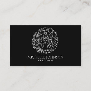Willow Tree Photographer Logo Tree of Life Business Card