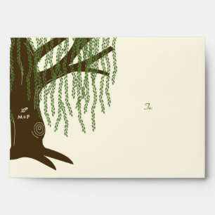 Willow Tree Wedding - A7 Envelope