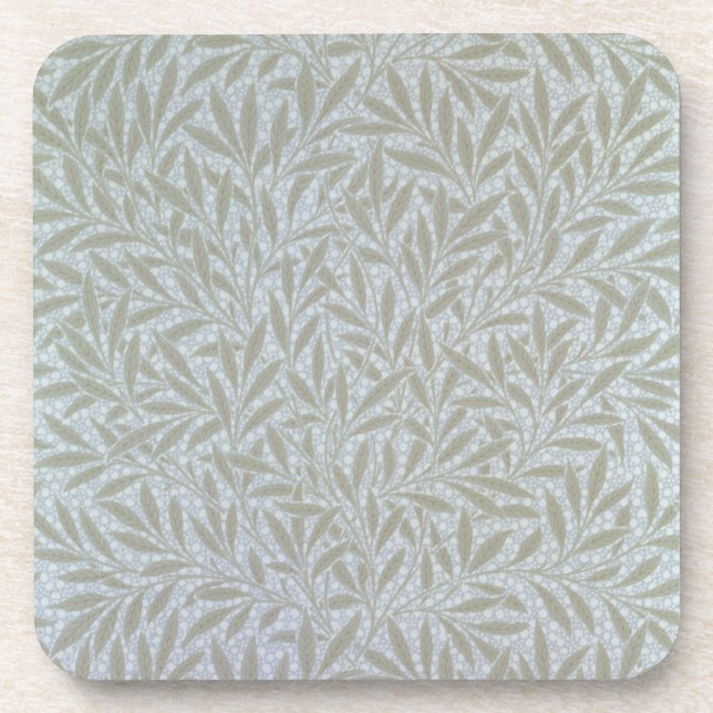 Willow wallpaper design, 1874 coaster (Front)