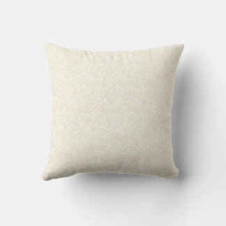 Willow Whorl Silhouette - Yellow Cushion