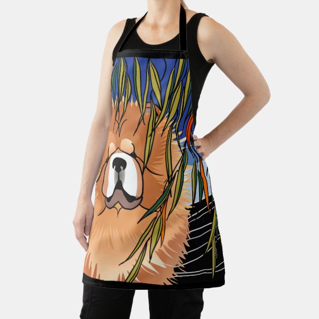 WILLOW WIND - Chow grooming craft chef aprons (Insitu)