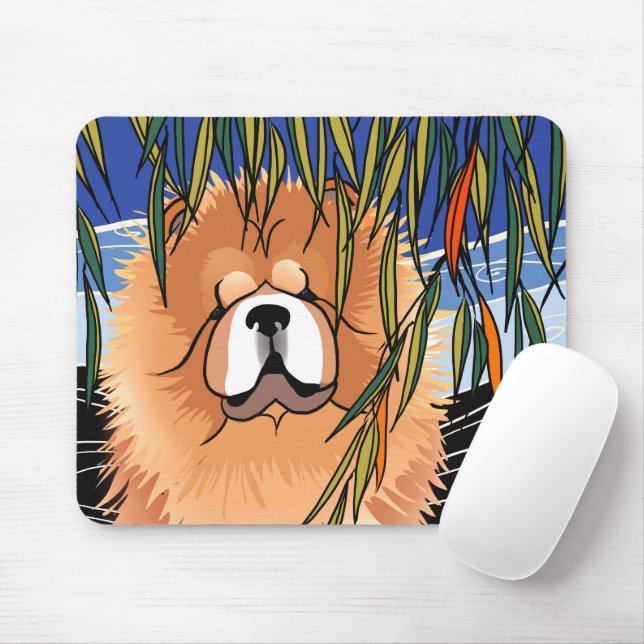 WILLOW WIND - Chow -mouse pad Mouse Mat (With Mouse)