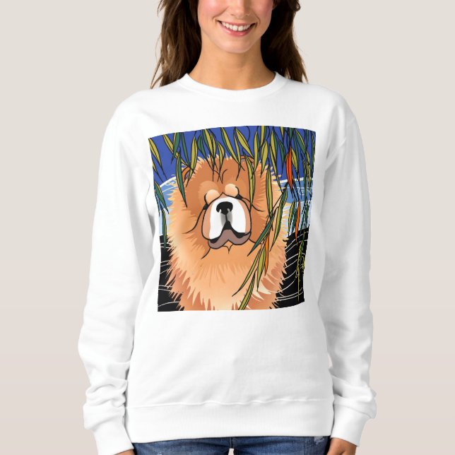 WILLOW WIND - Chow white shirts choose style (Front)