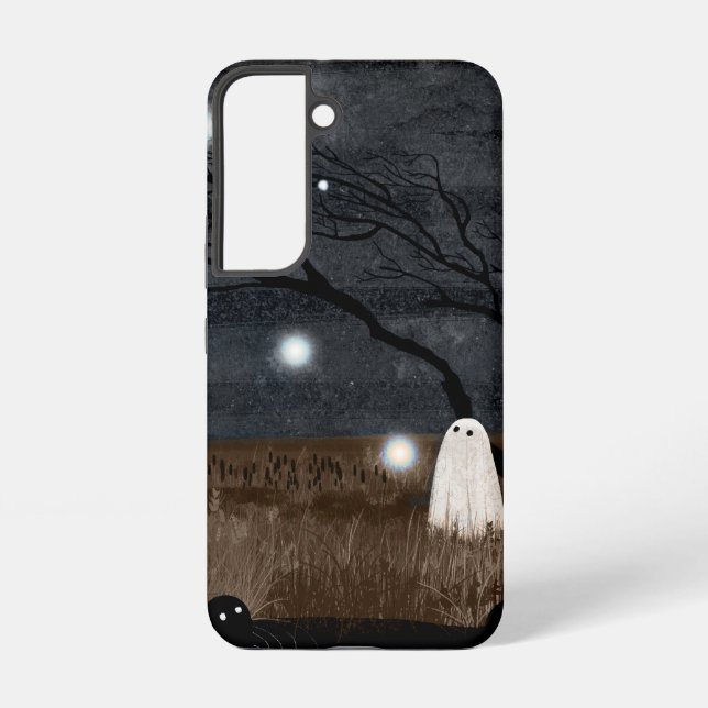 Willow Wisp Ghost Samsung Galaxy S22 Case (Back)
