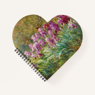 Willows and Irises by a Creek Notebook