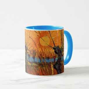 Willows at Sunset by Vincent van Gogh Mug