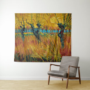 Willows at Sunset   Van Gogh   Tapestry