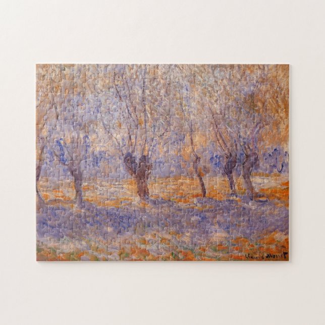 Willows, Giverny Monet Fine Art Jigsaw Puzzle (Horizontal)