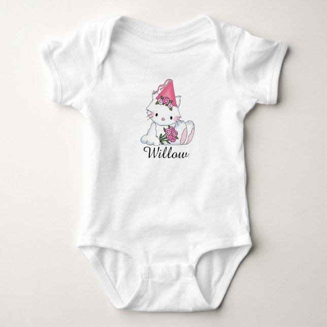 Willow's Personalised Baby Gifts Bodysuit (Front)