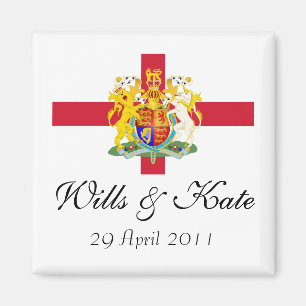 Wills and Kate Royal Wedding Keepsake Magnet