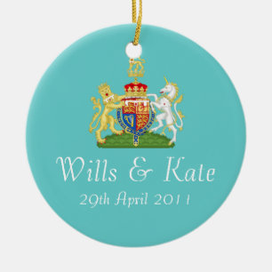Wills And Kate Royal Wedding Keepsake Ornament