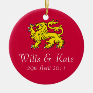 Wills And Kate Royal Wedding Ornament