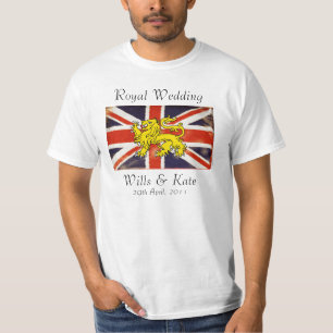 Wills & Kate Royal Wedding T-Shirt (Basic)