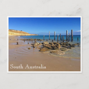 willunga beach postcard
