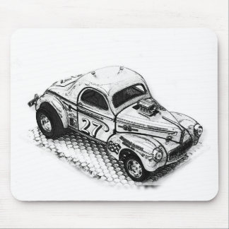 Willy 27 Hot Rod Mouse Mat