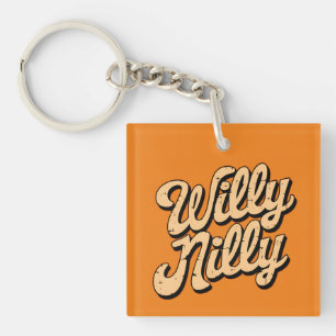 Willy nilly  key ring