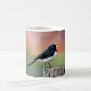 Willy Wagtail - Australian Bird Art Coffee Mug