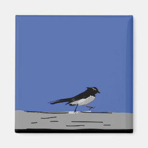 Willy Wagtail Magnet