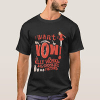 Willy Wonka Chocolate Factory I Want It Now Adult