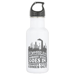 Willy Wonka Factory - Nobody Ever Goes In 532 Ml Water Bottle