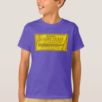 Willy Wonka Golden Ticket