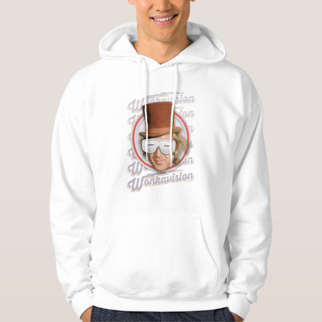 Willy Wonka in Wonkavision Goggles Hoodie (Front)