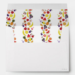 Willy Wonka Lickable Wallpaper Pattern Envelope