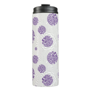 Willy Wonka Logo Psychedelic Graphic Thermal Tumbler