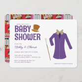 Simple Harry Potter Baby Shower Invitation