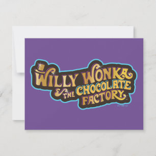 Willy Wonka & the Chocolate Factory Logo Card