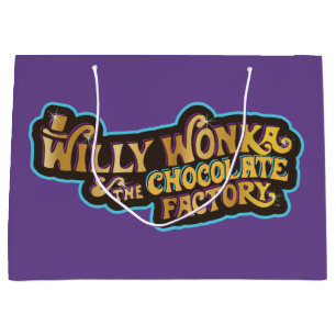 Willy Wonka & the Chocolate Factory Logo Large Gift Bag