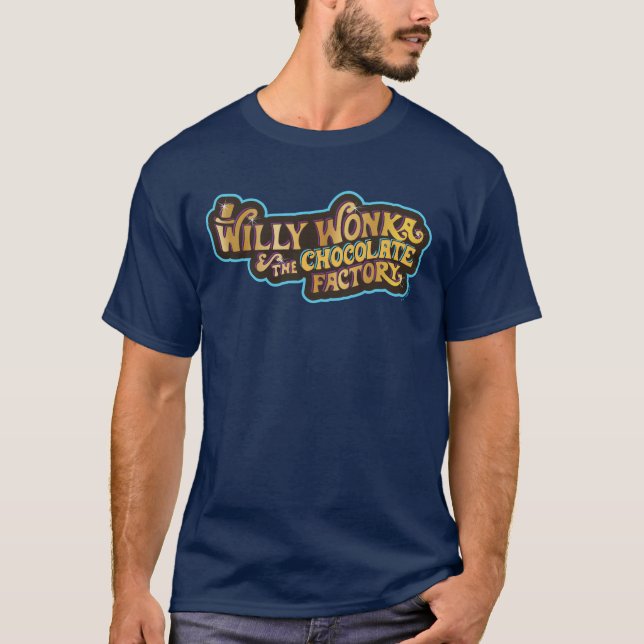 Willy Wonka & the Chocolate Factory Logo T-Shirt (Front)