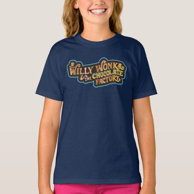 Willy Wonka & the Chocolate Factory Logo T-Shirt (Front)