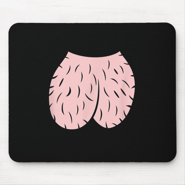 Willyhead Nuts Men Funny Joke Halloween Costume  Mouse Mat (Front)