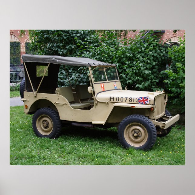 Willys MB Jeep Poster (Front)