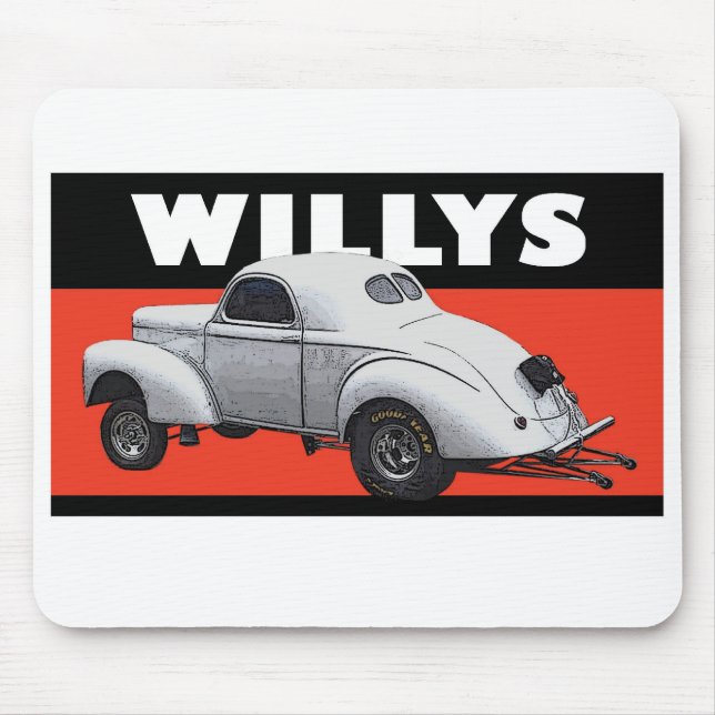 Willys Mouse Mat (Front)