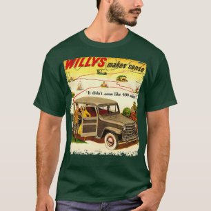 Willys Trucks 4x4 wagon  T-Shirt