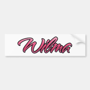 Wilma faded pink Aufkleber Sticker
