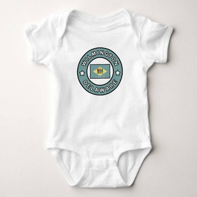 Wilmington Delaware Baby Bodysuit (Front)