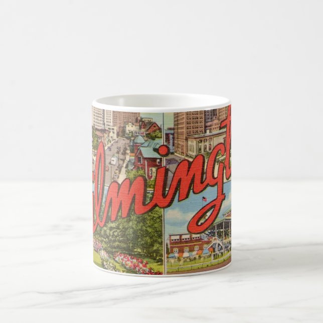 Wilmington Delaware  Coffee Mug (Center)
