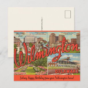Wilmington Delaware Occasion Postcard