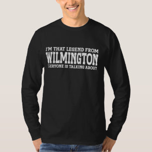Wilmington Hometown OH Ohio Home Roots Funny City T-Shirt