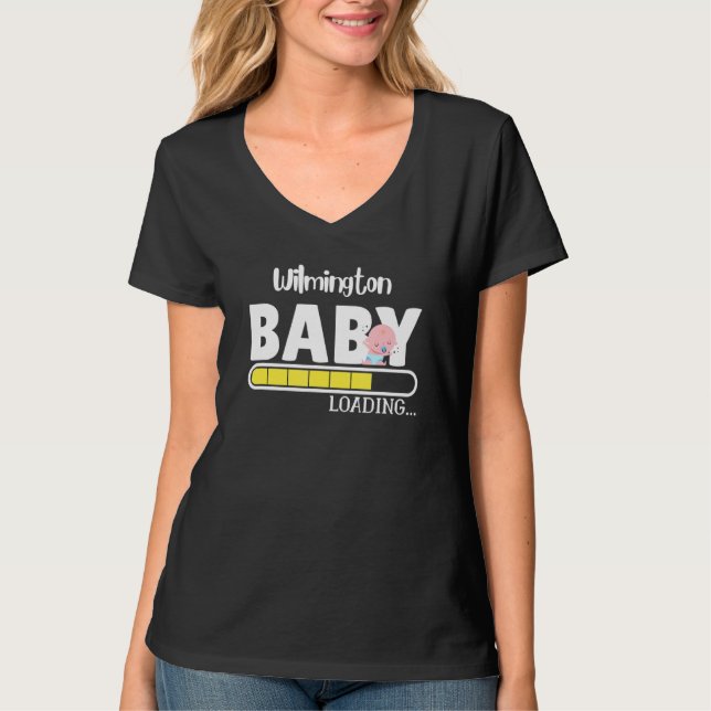 Wilmington Native Pride Funny State Baby Parent Mo T-Shirt (Front)