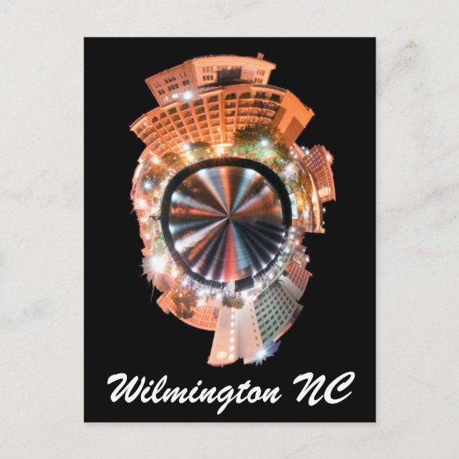 wilmington nc mini planet postcard (Front)