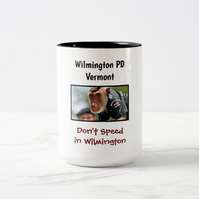 Wilmington PD Vermont: Coffee Mug (Center)