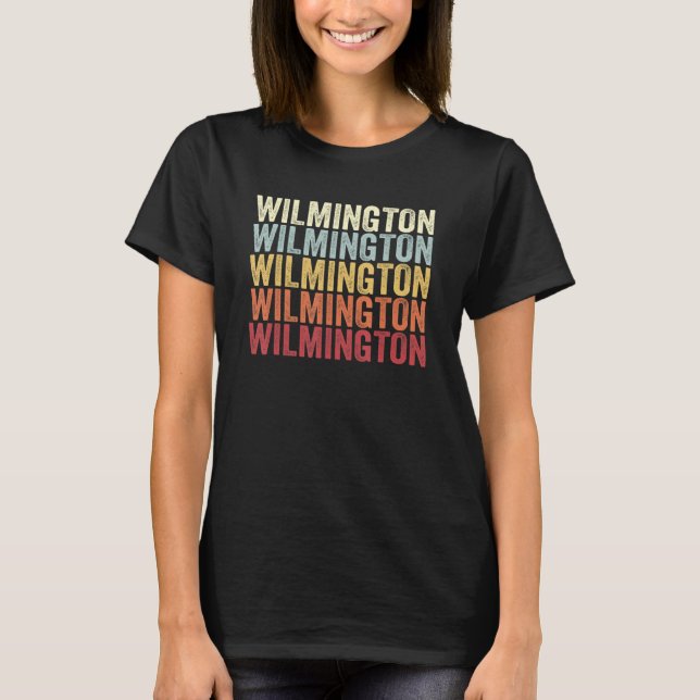 Wilmington Pennsylvania Wilmington PA Retro Vintag T-Shirt (Front)
